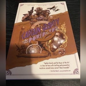 🔴 CAPTAIN GRAVITY AND THE POWER OF THE VRIL By Joshua Dysart Graphic Novel
